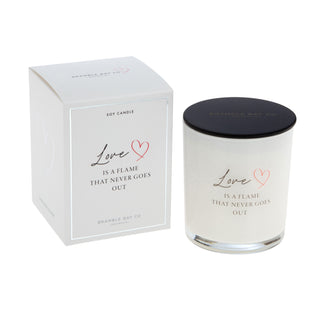 Love is a Flame Soy Candle